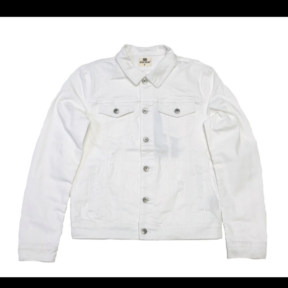 RB Denim Trucker Jacket

Style# 2003

Color: White